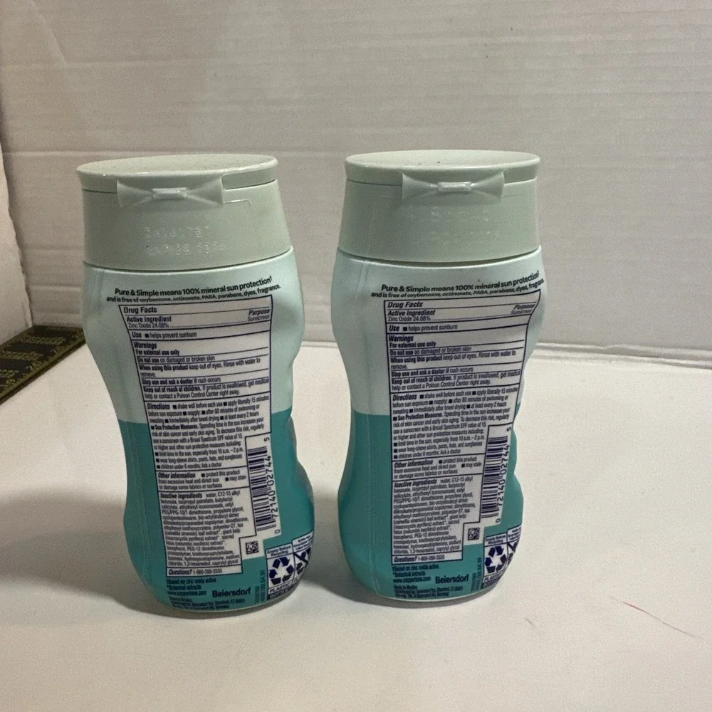 Qty Of 2 Coppertone Pure and Simple Kids‎ Hypoallergenic Sunscreen SPF 50